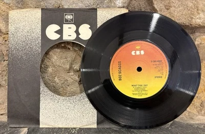 Boz Scaggs  What Can I Say / Harbour Lights 7” Vinyl Single 1976  CBS S CBS 4869 - Image 1 of 4