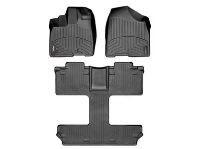WeatherTech FloorLiner para Toyota Sienna 2011-2012 - Juego completo, negro Foto 1 de 4