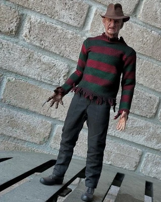Cabeça esculpida 1/6 personalizada Freddy Krueger parte 3 Ceecreations/GabrielNatteri - Imagem 1 de 4