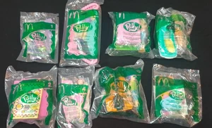 McDonald's Polly Pocket Happy Meal giocattolo vintage 2003 set completo di 8 - Foto 1 di 2