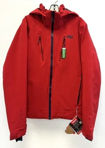 Helly Hansen Men's Alpha 4.0 Ski Jacket Red - XL Size - Picture 1 of 2