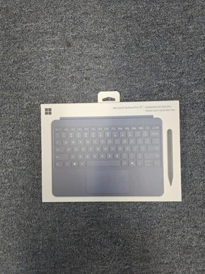 Microsoft Surface Pro 12" Mechanical Keyboard w/ Bluetooth Slim Pen 2 (Ocean) - Image 1 of 2