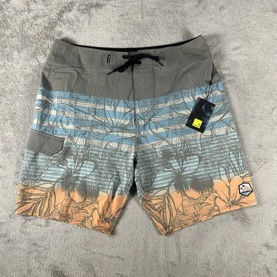 NUEVO Baúl de Natación Dakine Lanai Hawaiano Tribal Floral Hombres Talla 36 Boardshorts Foto 1 de 4