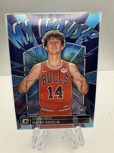 2024 Panini Donruss Optic MY HOUSE Purple Matas Buzelis Bulls RC - Picture 1 of 2