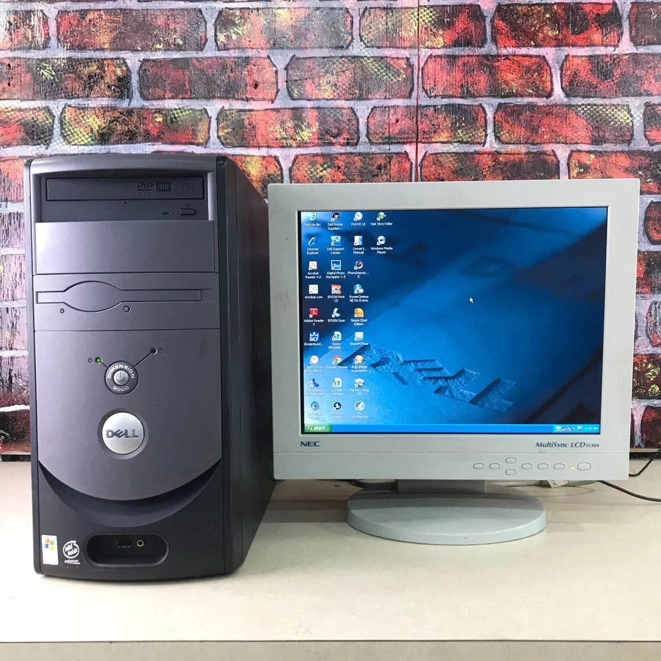 Dell Dimension 3000 PC Retro Gaming Celeron 2.66GHz 1GB RAM (Windows XP) - Image 1 of 4