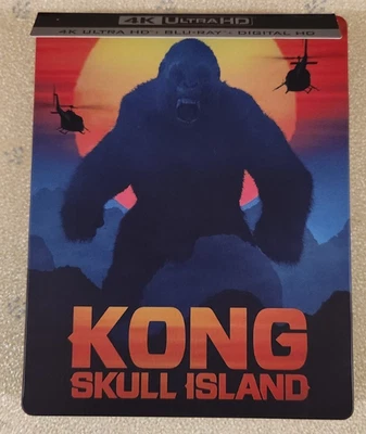Kong: Skull Island (4K UHD / Blu-Ray Steelbook, 2020) - Monsterverse - Image 1 of 4