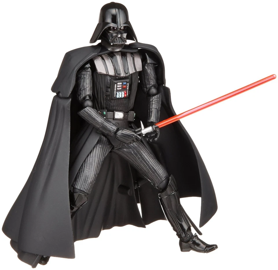 DARTH VADER REVOLOTECH Kaiyodo FIGURA ACTION Box Rotto STAR WARS Originale - Immagine 1 di 4