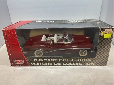 MotorMax Diecast 1/18 1953 Buick Skylark Red Diecast Model Car - Image 1 of 4