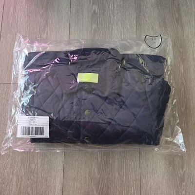 Janie and Jack Boys The Quilted Barn Jacket Size 3-4 Navy Blue  - Image 1 of 4