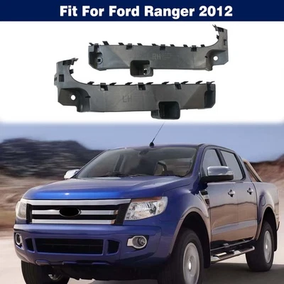Soportes de parachoques delantero izquierdo y derecho soporte retenedor para Ford Ranger 2012-2015 Foto 1 de 4