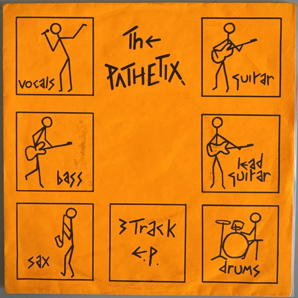 THE PATHETIX ALEISTER CROWLEY VINYL 7” EP + INSERT UK 1978 PUNK Foto 1 de 4