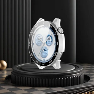 Custodia proteggi schermo in vetro temperato per PC per Huawei Watch GT5 46mm (A - Zdjęcie 1 z 8