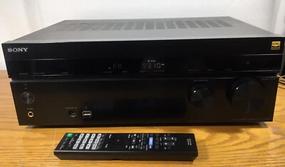 Sony STR-DH550 - 5.2 Channel 4K AV HDMI Home Theater Receiver Surround Sound - Image 1 of 4