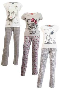 Damen Pyjama Schlafanzug Nachtwäsche 271249 - Bild 1 von 5