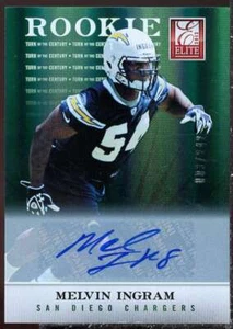 Melvin Ingram Card 2012 Elite Turn of the Century Autographs #109  - Picture 1 of 2