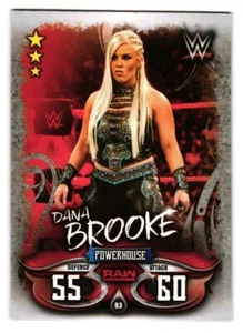2018 Topps WWE India Slam Attax Dana Brooke - Imagen 1 de 2