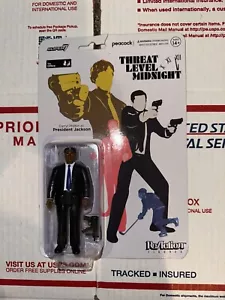 SUPER 7 THREAT LEVEL MIDNIGHT THE OFFICE PRESIDNET JACKSON REACTION FIGURES - Picture 1 of 4