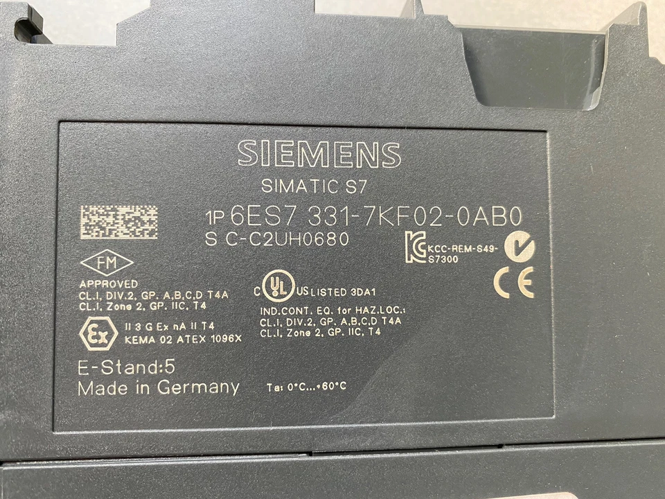 Módulo analógico Siemens Simatic S7-300 (6ES7331-1KF02-0AB0) - Imagen 1 de 2
