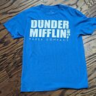 Koszulka The Office Dunder Mifflin Inc Paper Company (mała) niebieska program telewizyjny grafika T