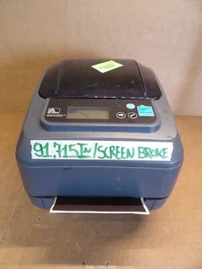 Zebra GX430T Thermal Transfer Barcode Label Printer - 91,715 IN - SCREEN DEFECT - Bild 1 von 8
