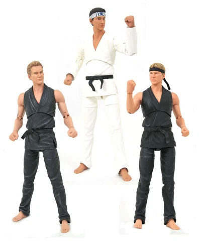 Diamond Select Cobra Kai Daniel Larusso Johnny Lawrence John Kreese Figure 3a Cover