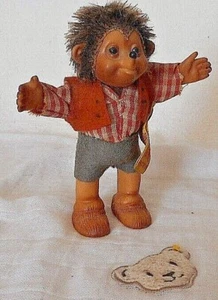 Steiff im sehr schönen Zustand Igel Junge "Macki" 7627/12 kesser Typ 12cm 1A KF - Bild 1 von 6