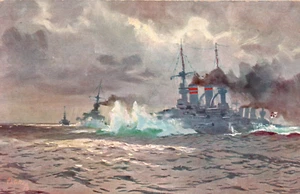 German Battleship Mechlen Postcard  - Picture 1 of 3