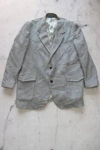 Vintage Pendleton Men's Size 46 Long Western Sport Wool Jacket Patches - Picture 1 of 6