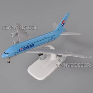 Réplica de juguete modelo de avión de metal fundido a escala 1:400 Airbus A380 Korean Air Lines - Imagen 1 de 7