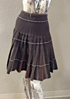 Falda reversible plisada Pendleton Turnabout vintage años 50 Foto 1 de 4