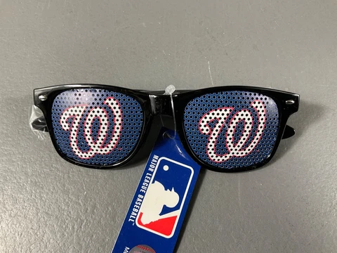 Washington Nationals Game Day Shades Sunglasses MLB Baseball Black Blue Sports Cover