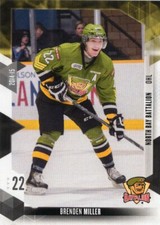2014/15 North Bay Battalion - BRENDEN MILLER [Iowa Wild] AHL