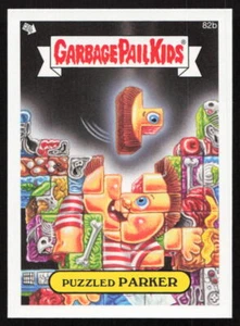 Garbage Pail Kids 2013 Mini Cards #82b Puzzled Parker NM - Picture 1 of 2