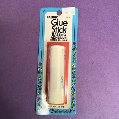 Pegamento de tela vintage adhesivo basting soluble en agua 0,26 oz Foto 1 de 2