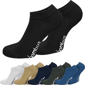 6 Paar Bambus Sneaker Socken Damen Herren - Atmungsaktiv & Superweich 35 - 50 - Bild 1 von 54