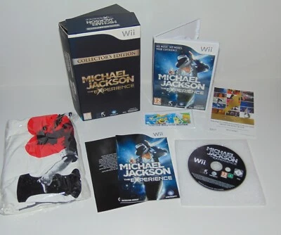 Michael Jackson The Experience Collectors Edition Set Nintendo Wii Wii U PAL CIB - Image 1 of 4