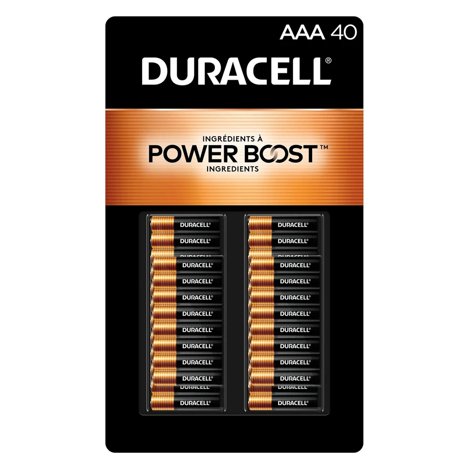 Duracell CopperTop AAA Alkaline Batteries - 40 Count