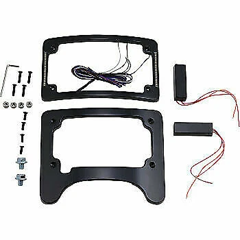 Eliminador de señal de giro dinámico personalizado/tri-marco iluminado negro brillante Foto 1 de 3