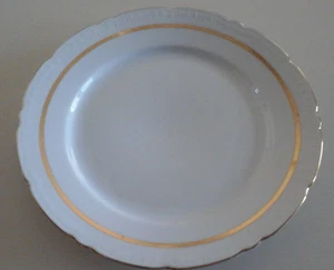 RAR VINTAGE/ANTIK BÖHMEN KERAMIK CAPRICE MUSTER SPEISETELLER TSCHECHOSLOWAKEI - Bild 1 von 4