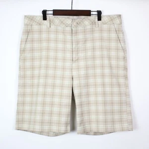 Pantalones cortos de golf para hombre Under Armour talla 38R a cuadros rendimiento de 9 - Imagen 1 de 6