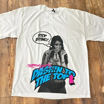 Vintage New From 2007 Bobby Fresh "Dashin" T-Shirt Kim Kardashian White XL - Image 1 of 4