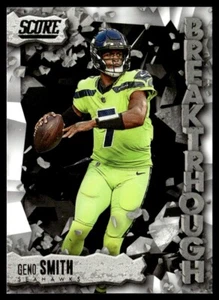 2023 Score Breakthrough Geno Smith Seattle Seahawks #13 Insert - Picture 1 of 2