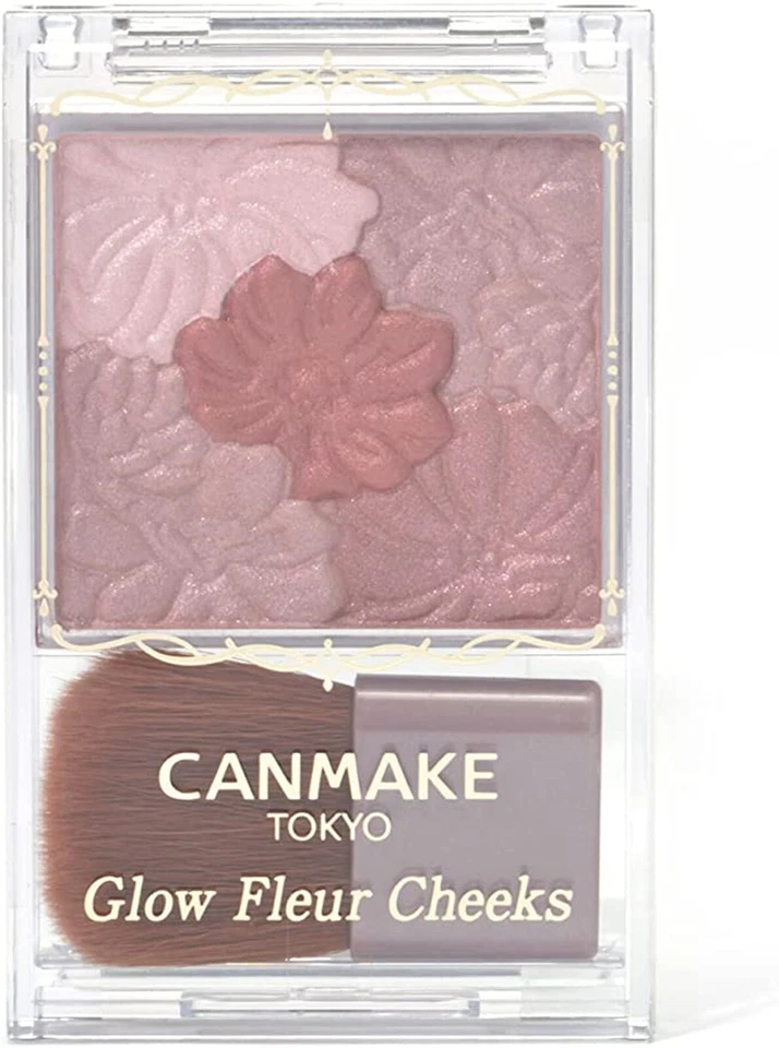 CANMAKE GLOW FLEUR CHEEKS 14 Rose Tea Fleur