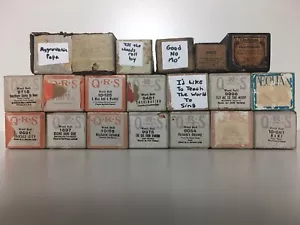 20 Vintage QRS Player Piano Rolls Lot. Dating Back As Early As 1922!!! - Picture 1 of 9