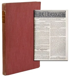 The Theosophist ~ Volume I ~ H. P. BLAVATSKY First Edition 1879 Helena Petrovna - Imagen 1 de 5