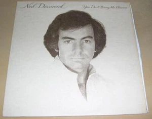 NEIL DIAMOND - You Don't Bring Me Flowers (LP, 1978) VG+ - Picture 1 of 1