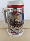 2001 Budweiser Holiday at the Capitol Christmas Clydesdales Horses Beer Stein