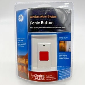 GE Choice Alert Wireless Alarm System Panic Button #45145 - Picture 1 of 8