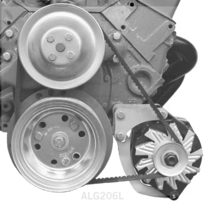 Fits Alan Grove Alt.Bracket SBC Short Pump Low Mount 206L - Image 1 of 2