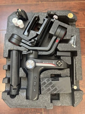 Zhiyun WEEBILL-S 3 axis Handheld Gimbal Stabilizer for Camera, SmallRig Handgrip - Image 1 of 4